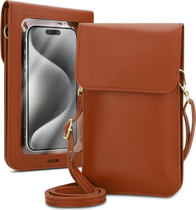 Productafbeelding Cadorabo Schoudertas telefoonhoesje voor Huawei P SMART PLUS 2019 voor vrouwen (Huawei P Smart Pro (2019))