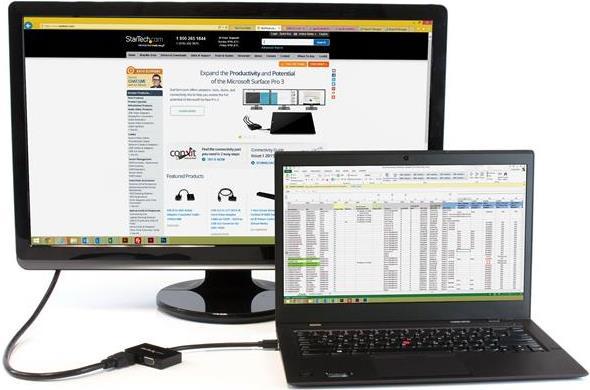 Produktbild StarTech Mdp To HDMI Or VGA Converter (Digital -> Digital)