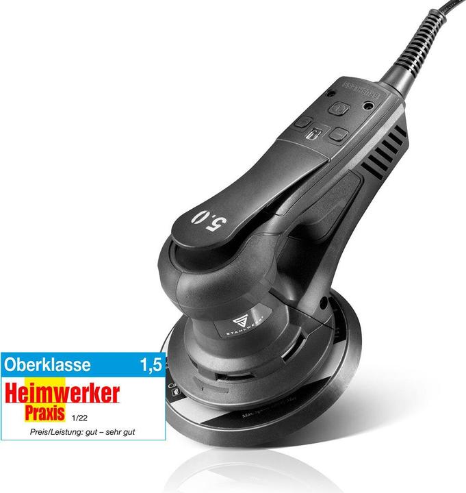 Produktbild Stahlwerk Exzenterschleifer ES-150 ST Brushless mit 350 Watt vibrationsarm (Exzenterschleifer, 350 W)