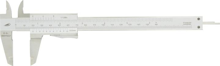 Helios Preisser Taschenmessschieber Momentfeststellung 200mm rostfrei