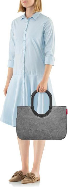 Actual product image reisenthel loopshopper M, Frame Twist Silver