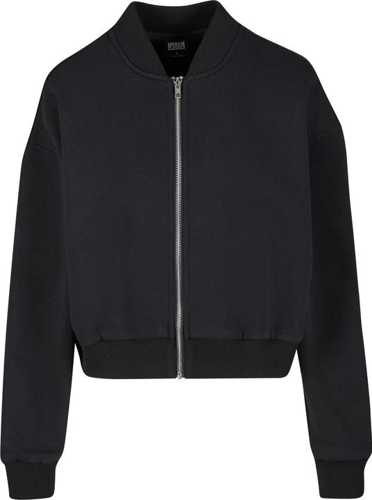 Produktbild Urban Classics Ladies Short Sweat Zip Jacket black S (S)