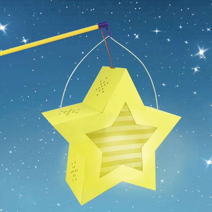 Actual product image Ursus Twinkle Star 19cm yellow lantern