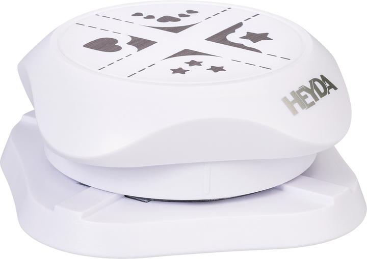 Actual product image Heyda Flexi motif punch "4-corner