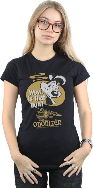 Actual product image Looney Tunes Womens/Ladies Pepe Le Pew Odorizer Cotton T-Shirt (S)