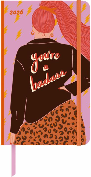 Immagine prodotto Emmy Lupin Wochen-Notizkalender gross 2026 - Taschen-Kalender 13x21 cm - mit Verschlussband & (13 x 21 cm, 1 settimana / 1 pagina)