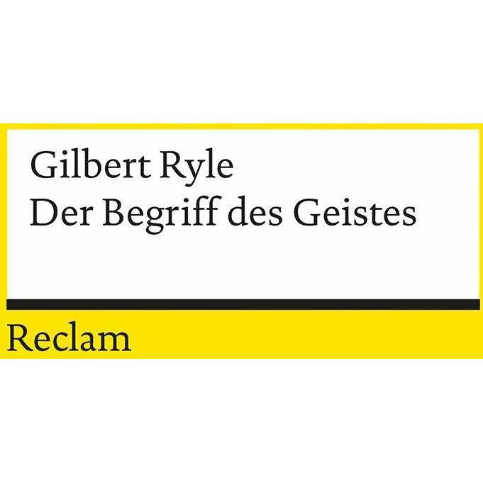Thumbnail - Der Begriff des Geistes, Fachbücher von Gilbert Ryle