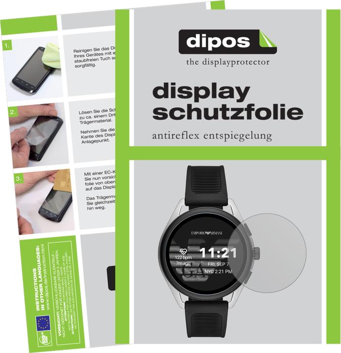 Actual product image Dipos Screen Protector Anti-Glare (Smartwatch 3)