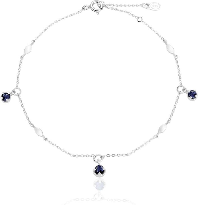 Image du produit Beneto Exclusif - Bracelet Timeless en argent avec saphirs SAFAGB2/20