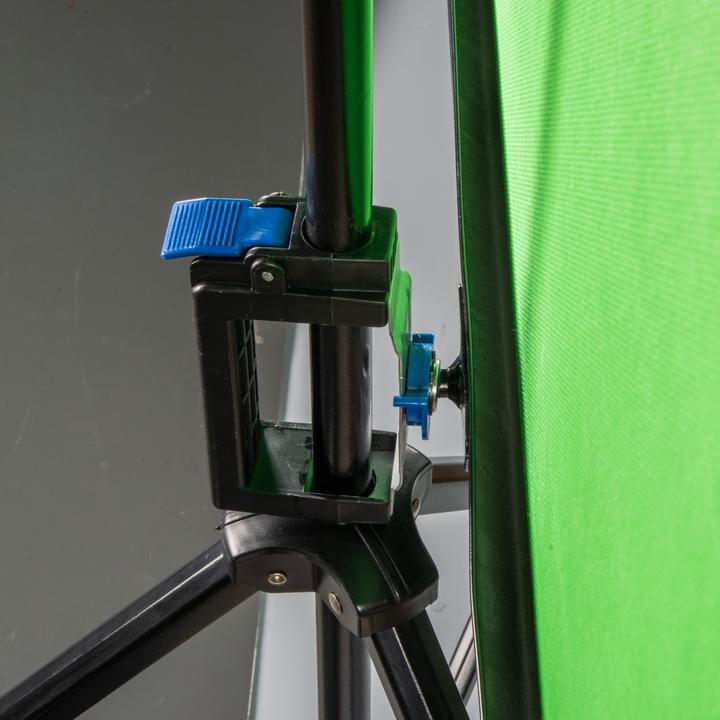 Produktbild Hama Green Screen Hintergrund mit Stativ, 180 x 180 cm, 2in1 (180 cm, 270 cm)