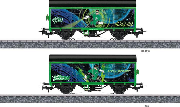Produktbild Märklin Gedeckter Güterwagen Green Lantern (Spur H0)