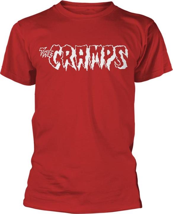The Cramps Logo - White (S)