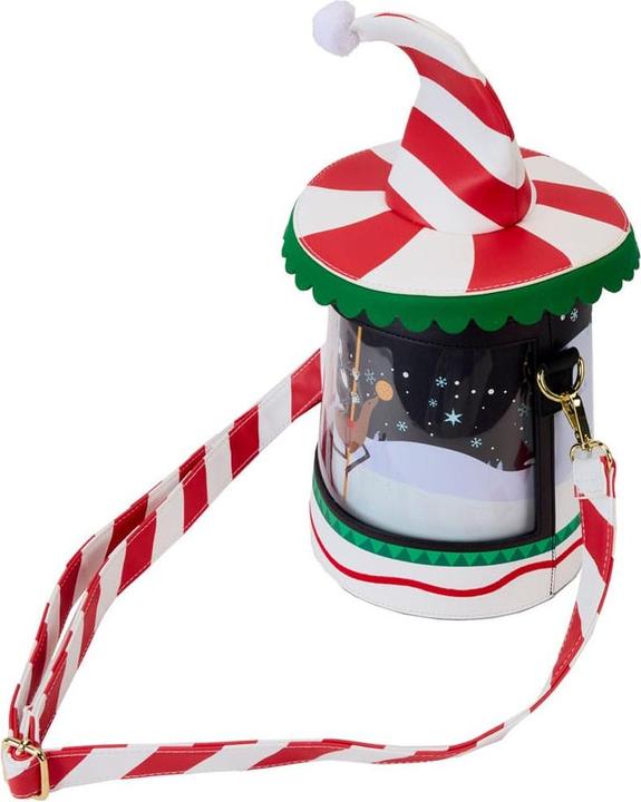 Actual product image Loungefly Nightmare before Christmas by shoulder bag Candy Cane Jack