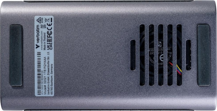 Actual product image Verbatim TurboMetal SSD (4000 GB)