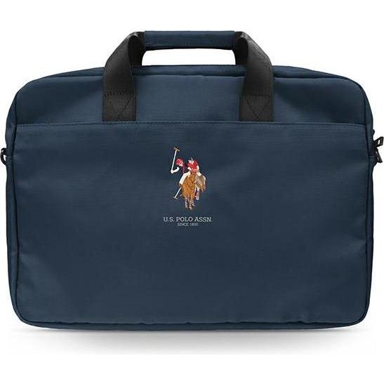 U.S. Polo US Polo Torba USCB15PUGFLNV 16" granatowa/navy (15"), Borsa per Notebook, Blu