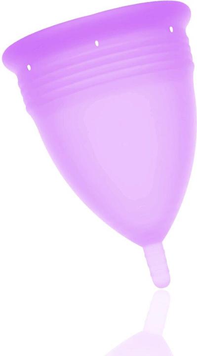 Stercup Menstrual Cup Size L Purple Colour Fda Silicone (L)