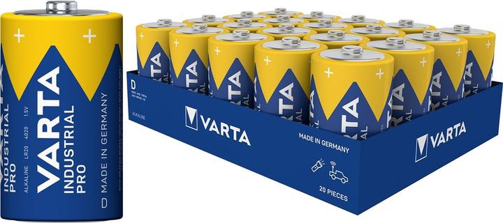 Image du produit Varta Alcaline industrielle 9V (1 pcs, D / LR20 / Mono / R20, 17000 mAh)