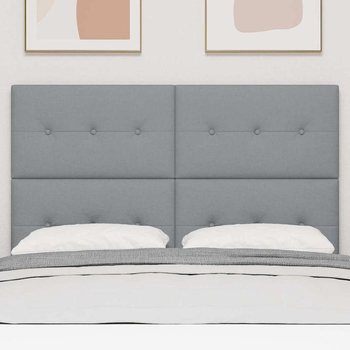 Produktbild vidaXL Polstertes Bett Kopfteil (160 x 7 x 128 cm)