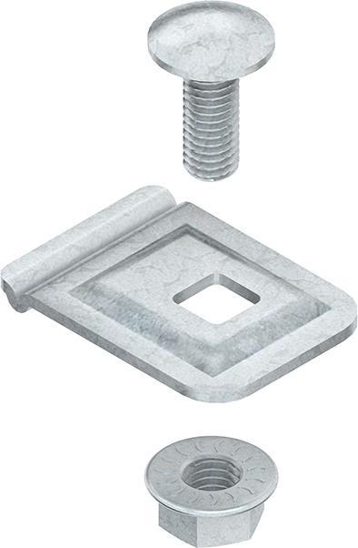 Produktbild Niedax Leiterbefestigung KLTB 6 Montagematerial für Kabeltragsystem 4013339282708 (Kabelbrücke)