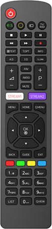 Actual product image Philips SRP4030/10 remote control IR Wireless SAT, TV Press buttons (Universal remote control, Miracast)