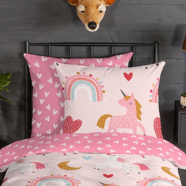 Produktbild Good Morning Unicorn (Bettwäsche Set, 80 x 80 cm, 135 x 200 cm)