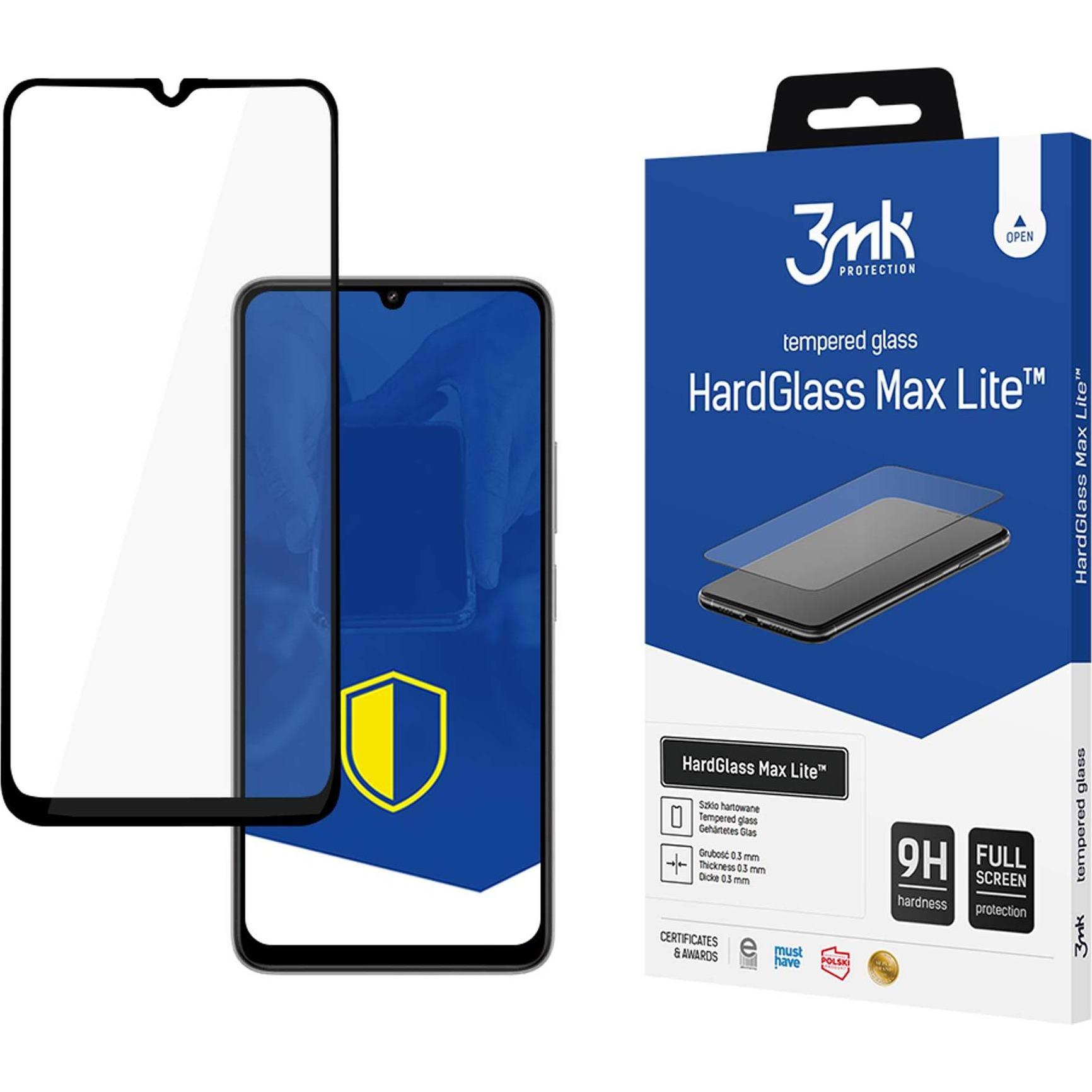 Thumbnail - 3MK HardGlass Max Lite Redmi 13C 5G czarny/black, Fullscreen Glass Lite (1 Stück, Xiaomi Redmi 13C 5G), Smartphone Schut...