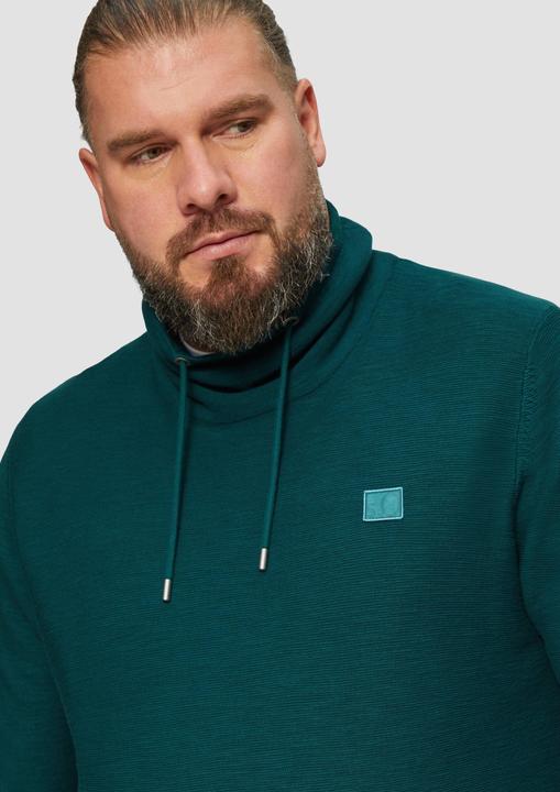 Immagine prodotto s.Oliver Strickpullover Strickpullover mit Schalkragen (XXL)