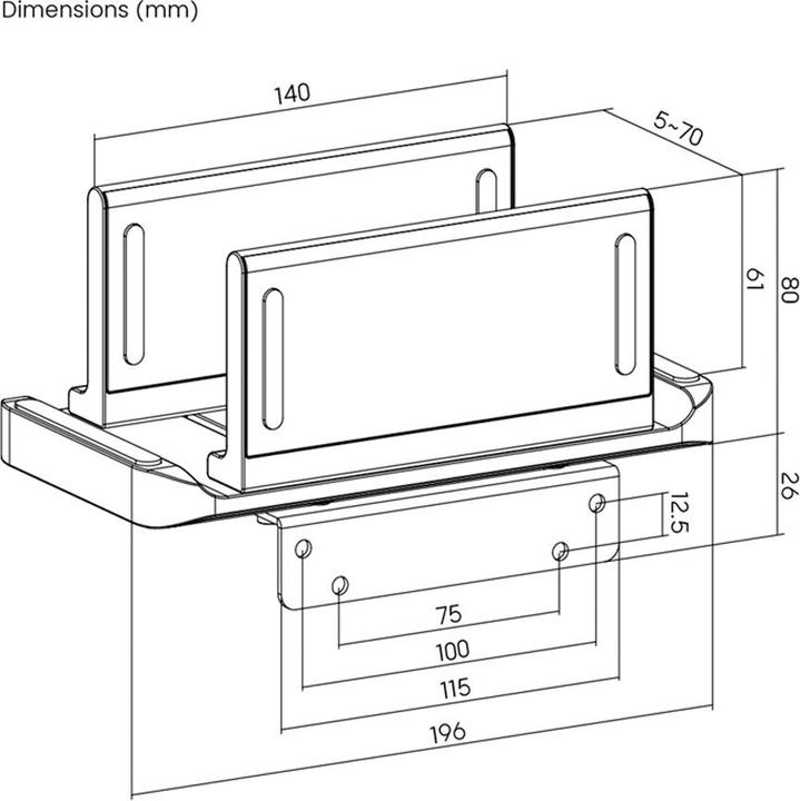Image du produit Roline Multifunktionelle CPU-Halterung