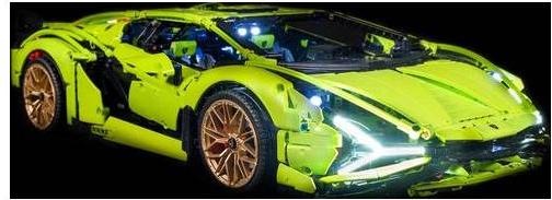 Produktbild Light my bricks LED Licht Set für LEGO Lamborghini Sián FKP 37