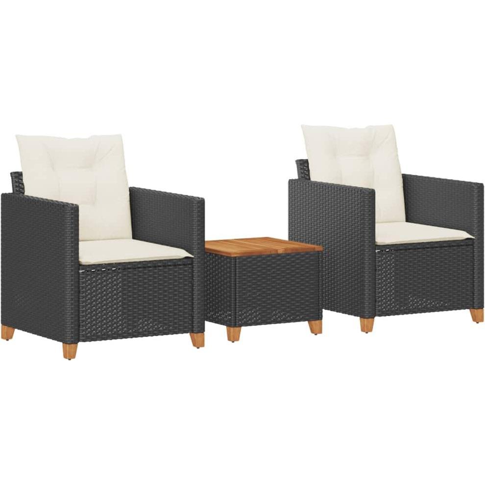Thumbnail - VidaXL, Gartenlounge, 10-tlg. Garten-Lounge-Set mit Kissen