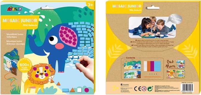 Actual product image Avenir Craft book mosaic Junior assorted