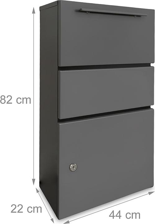 Actual product image Relaxdays parcel box