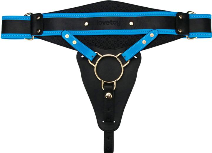 Produktbild Lovetoy Ingen - Vibrierendes Strap-on-Set, 8"/ 20 cm, Grösse XS/S/M, Nude