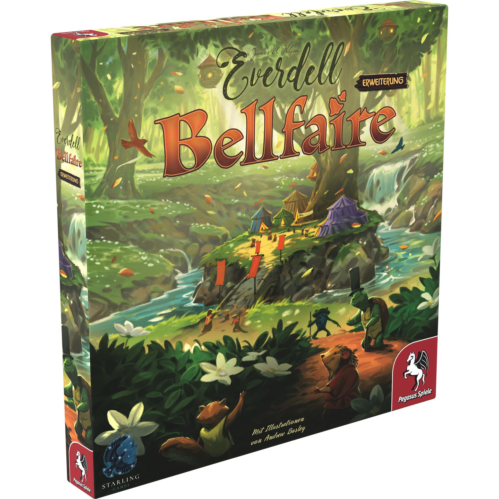Pegasus 57602G - Everdell: Bellfaire - 5-6 Spieler, ab 10 Jahren (DE-Erweiterung) (Deutsch)