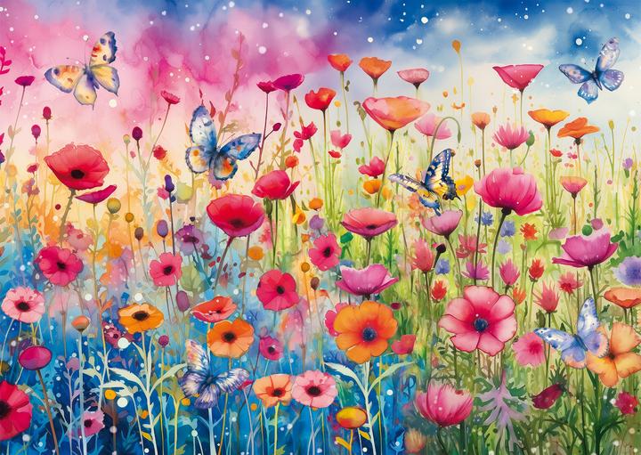 Immagine prodotto Schmidt Spiele SSP Mohnblumenwiese (1000 pezzi)