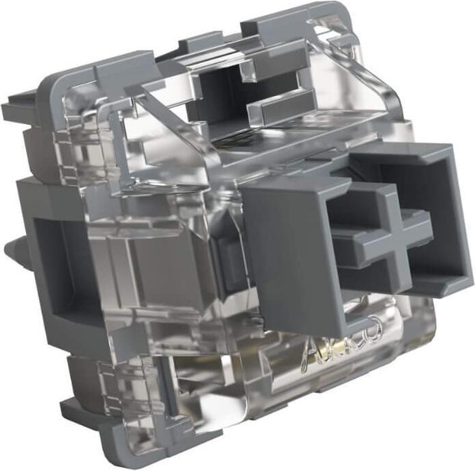 Image du produit Akko Commutateurs V3 Pro Silver, mécaniques, 5 broches, linéaires, MX-Stem, 40g - 45 pièces