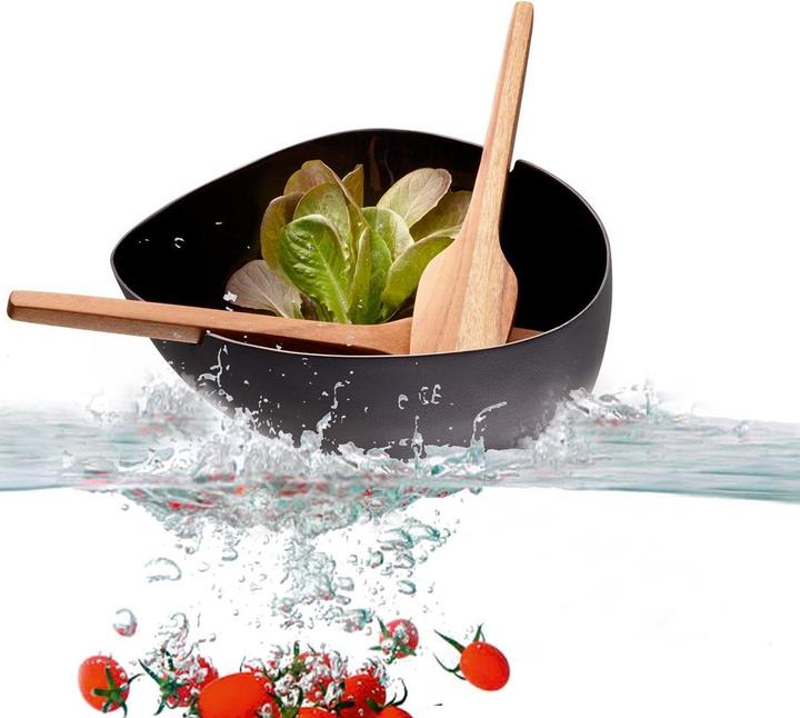 Actual product image Philippi Boat Salad Bowl with Cutlery (1 x)