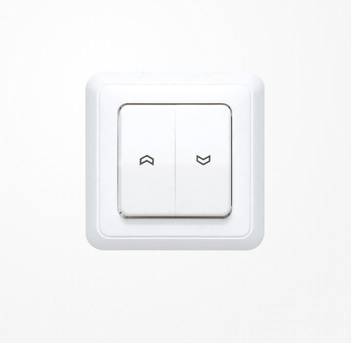 Actual product image JUNG ST Venetian blind cover 5560-5PWW solid panel alpine white