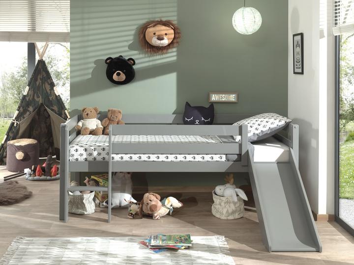 Produktbild Vipack Bett Pino mit Rutsche und Leiter (90 x 200 cm)