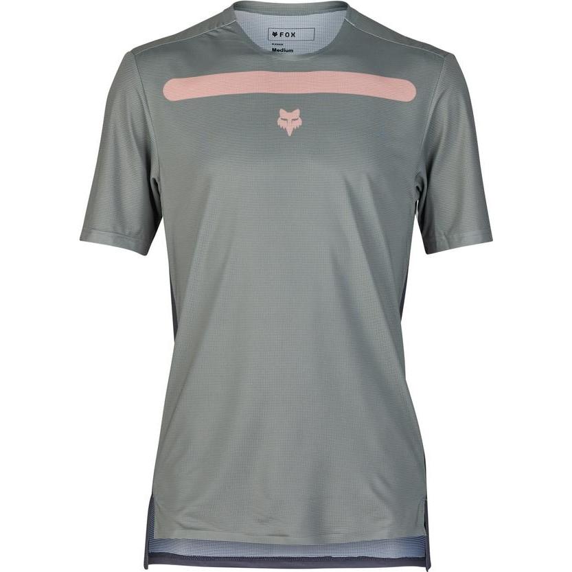 Fox, Herren, Velotrikot, Jersey 24 Flexair Aviation Ss Race G (L), Grau, L