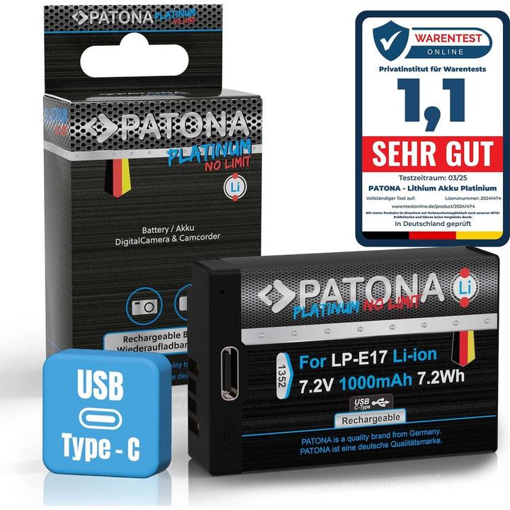 Produktbild Patona Platinum (Kamera Akku)