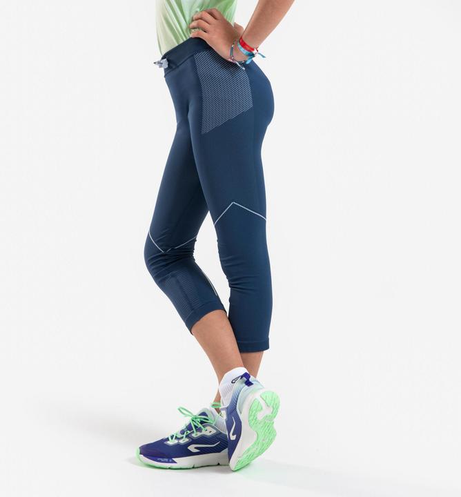 Image du produit Kiprun Corsaire de running fille - confort 500 bleu marine (140)