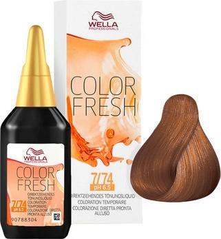 Produktbild Wella CF 7/74 mittelblond braun-rot 75ml (7/74 Mittelblond Braun-Rot)