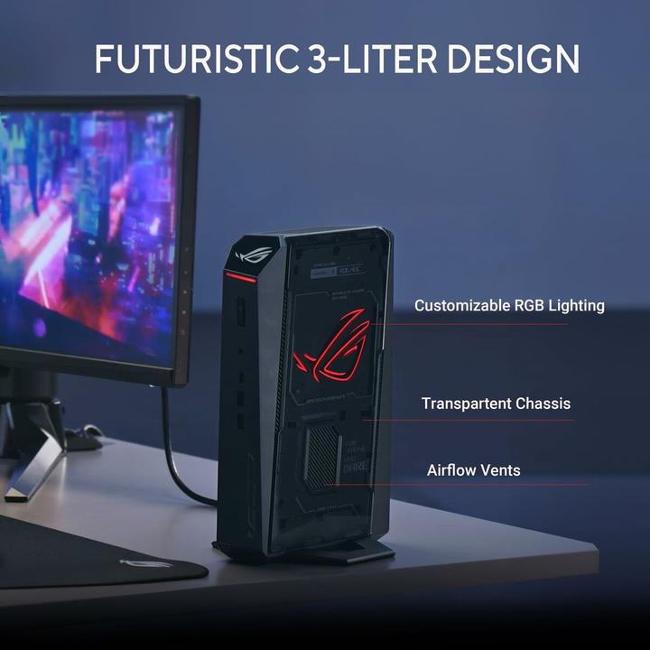 Produktbild ASUS NUC 15 ROG Jean Canyon (2000 GB, 34.36 GB, Intel Core Ultra 9 275HX, GeForce RTX 5080)