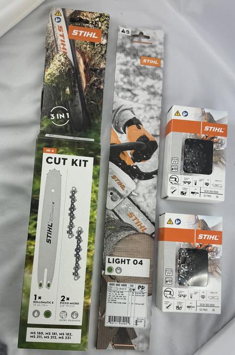 Image du produit Stihl CUT KIT 4 MS180,MS181,MS182,MS211,MS212,MS231,MS251 30050009902, 30050004809 + 36360000050 (Scie)