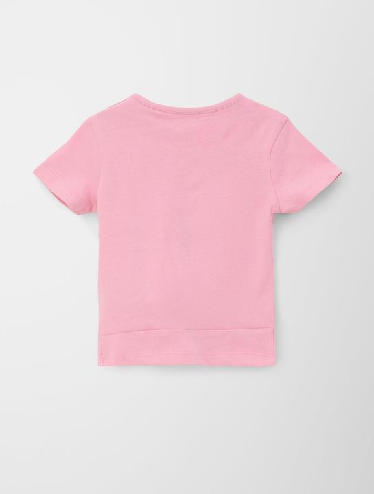 Produktbild S.Oliver T-Shirt T-Shirt mit Schriftprint und Knoten Detail (62)