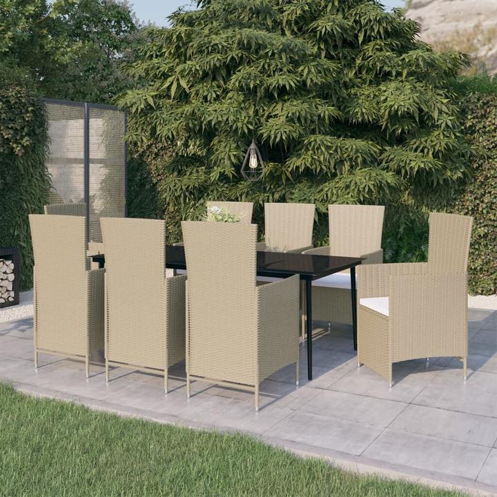 Produktbild vidaXL Garten Essgruppe (100 x 100 x 74 cm)
