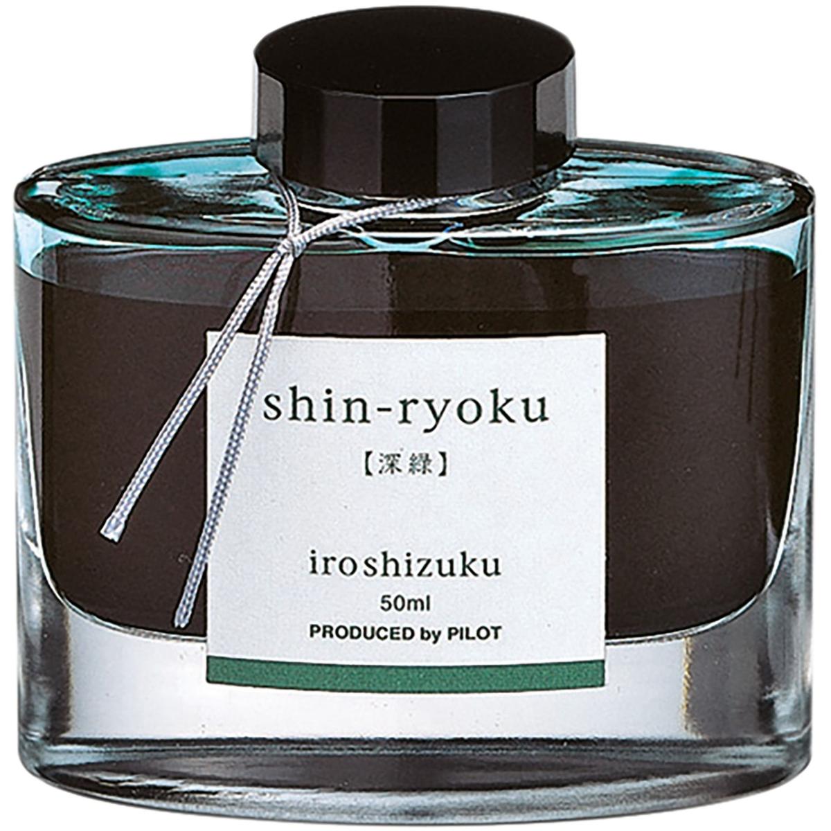 Pilot, Ersatzpatrone, Iroshizuku Shin-Ryoku (Füllertinte, Grün)