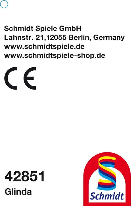 Productafbeelding Schmidt Spiele SSP Wicked, Glinda, 25 cm (25 cm)