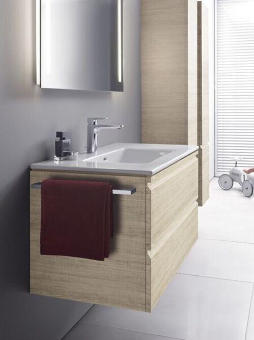 Actual product image Laufen Pro S Set 600, washbasin, 1 tap hole, overflow, incl. vanity unit, 2 drawers, 600x500mm, H861